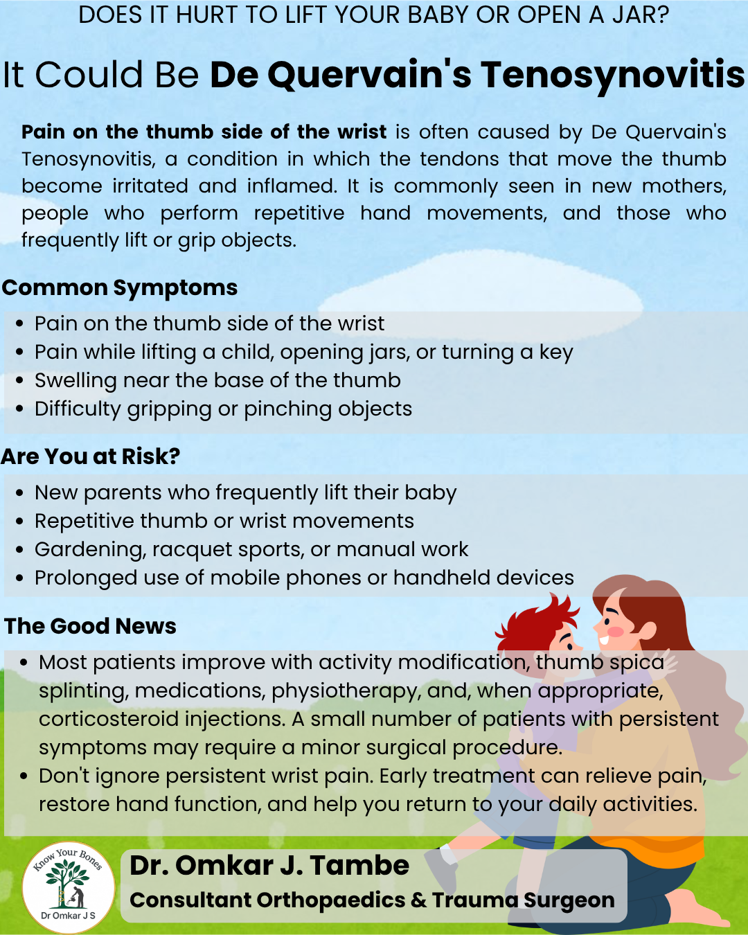 De Quervain's TenoSynovitis